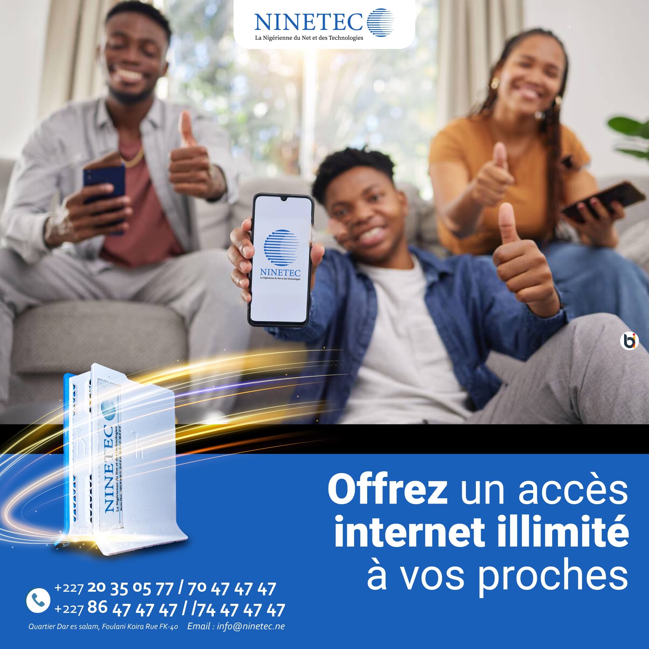 ninetec offre internet 8/16